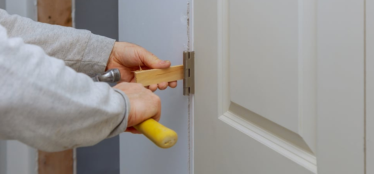 fiberglass entry door repair in Whittier